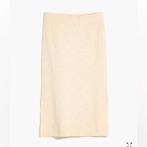 Madewell Sweater‎ Skirt Elegant Cream - XS